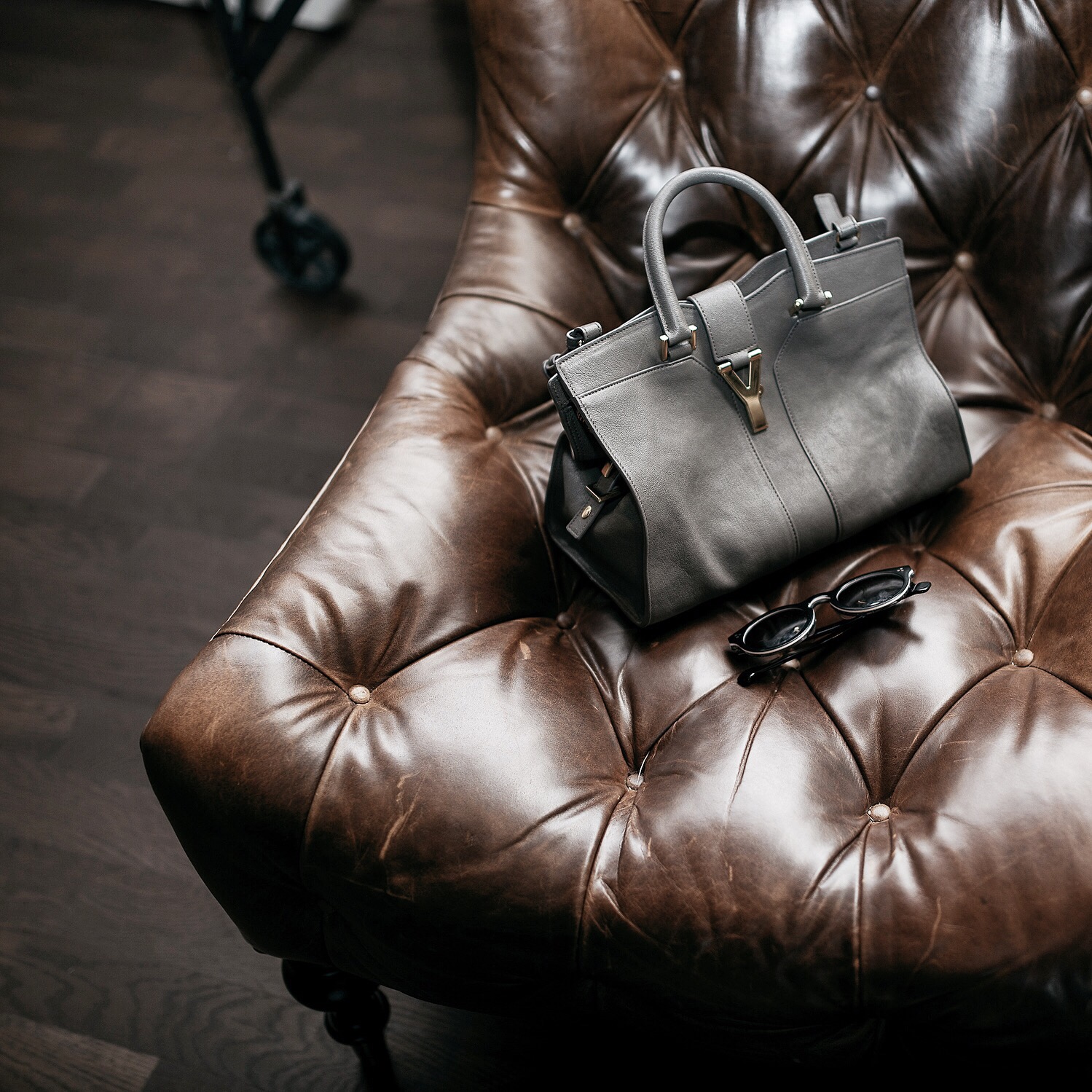 ysl bag, illesteva sunglasses