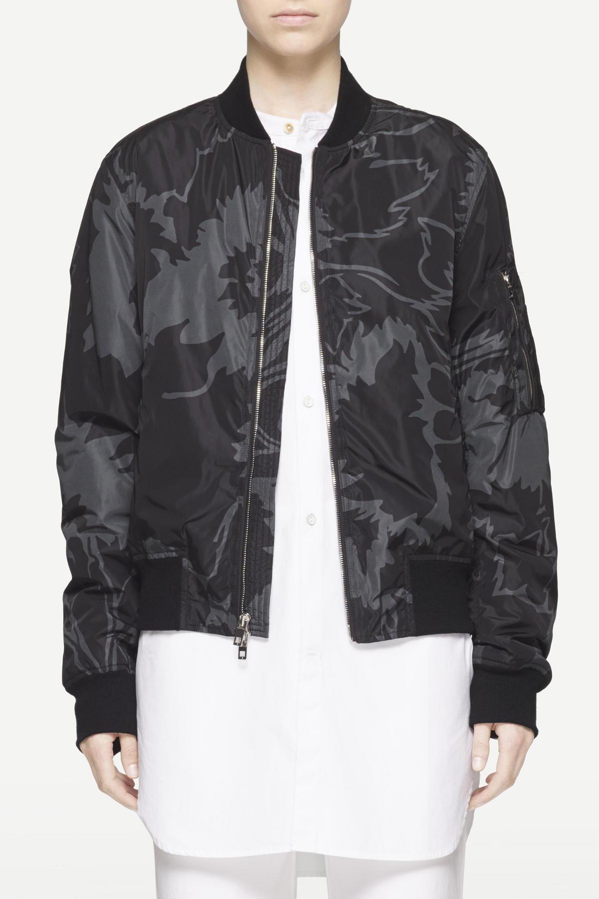 Rag & Bone LIBERTY MANSTON JACKET – BLACK/ GREY