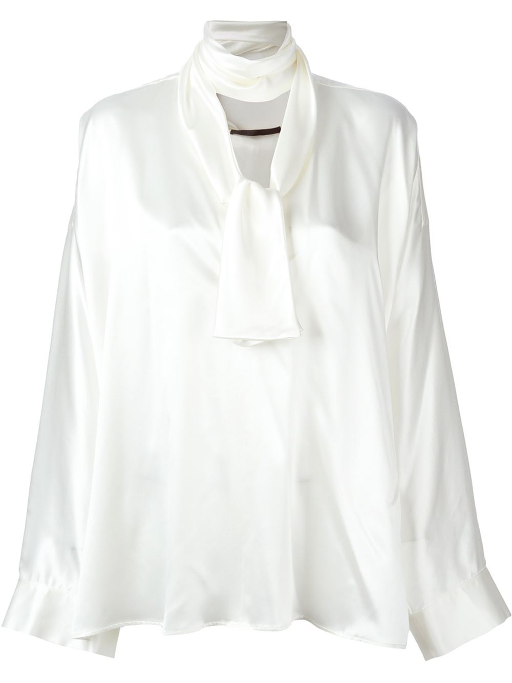 HAIDER ACKERMANN pussy bow blouse
