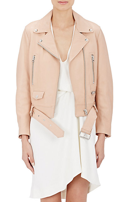 ACNE STUDIOS Leather "Mock" Moto Jacket