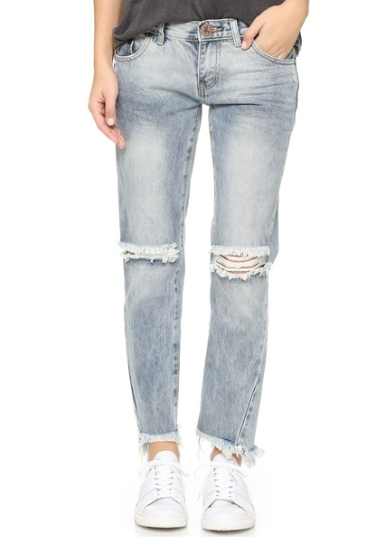 One Teaspoon Freebirds Distressed Jeans