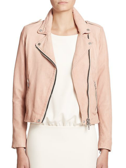 SET Leather Moto Jacket