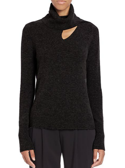 A.L.C. Billy Cutout Turtleneck Sweater