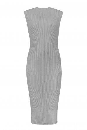 WINONA COLUMN DRESS GREY