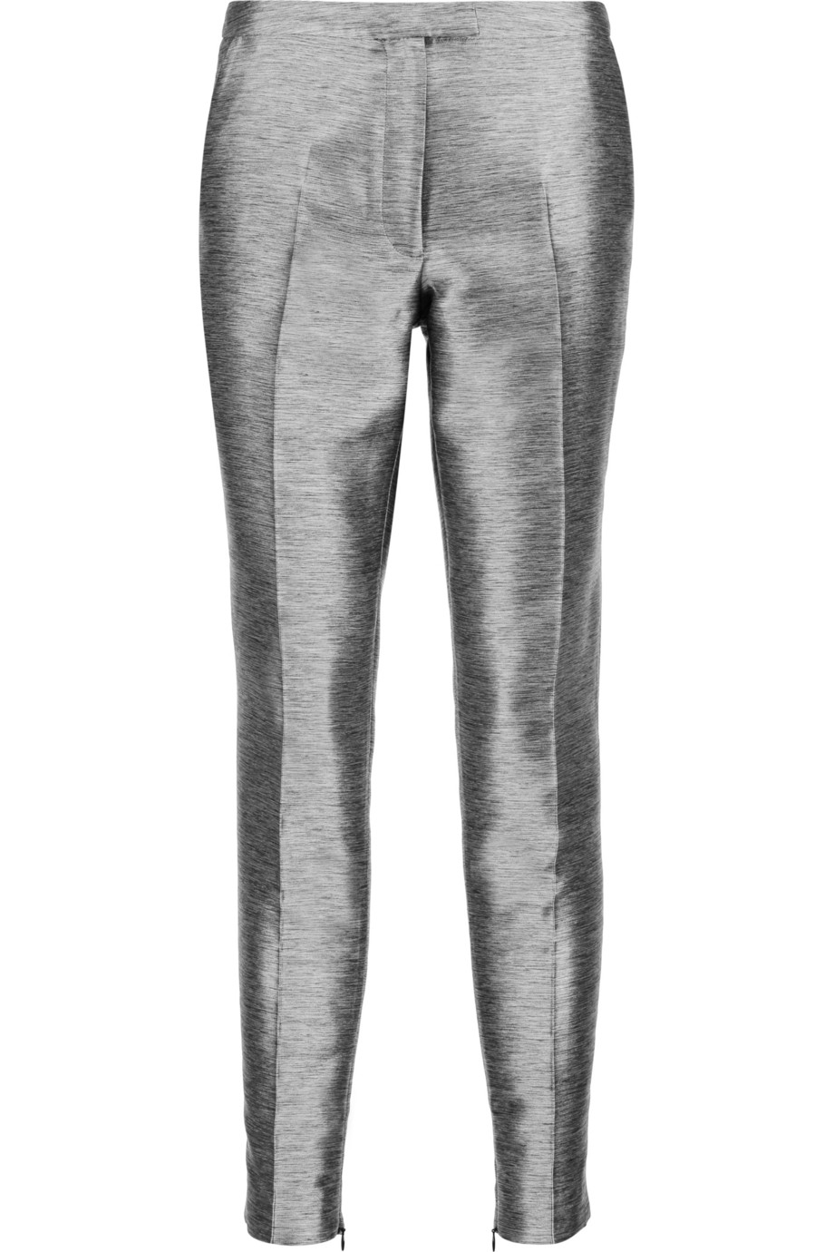 IRIS AND INK Bernadette metallic jacquard tapered pants