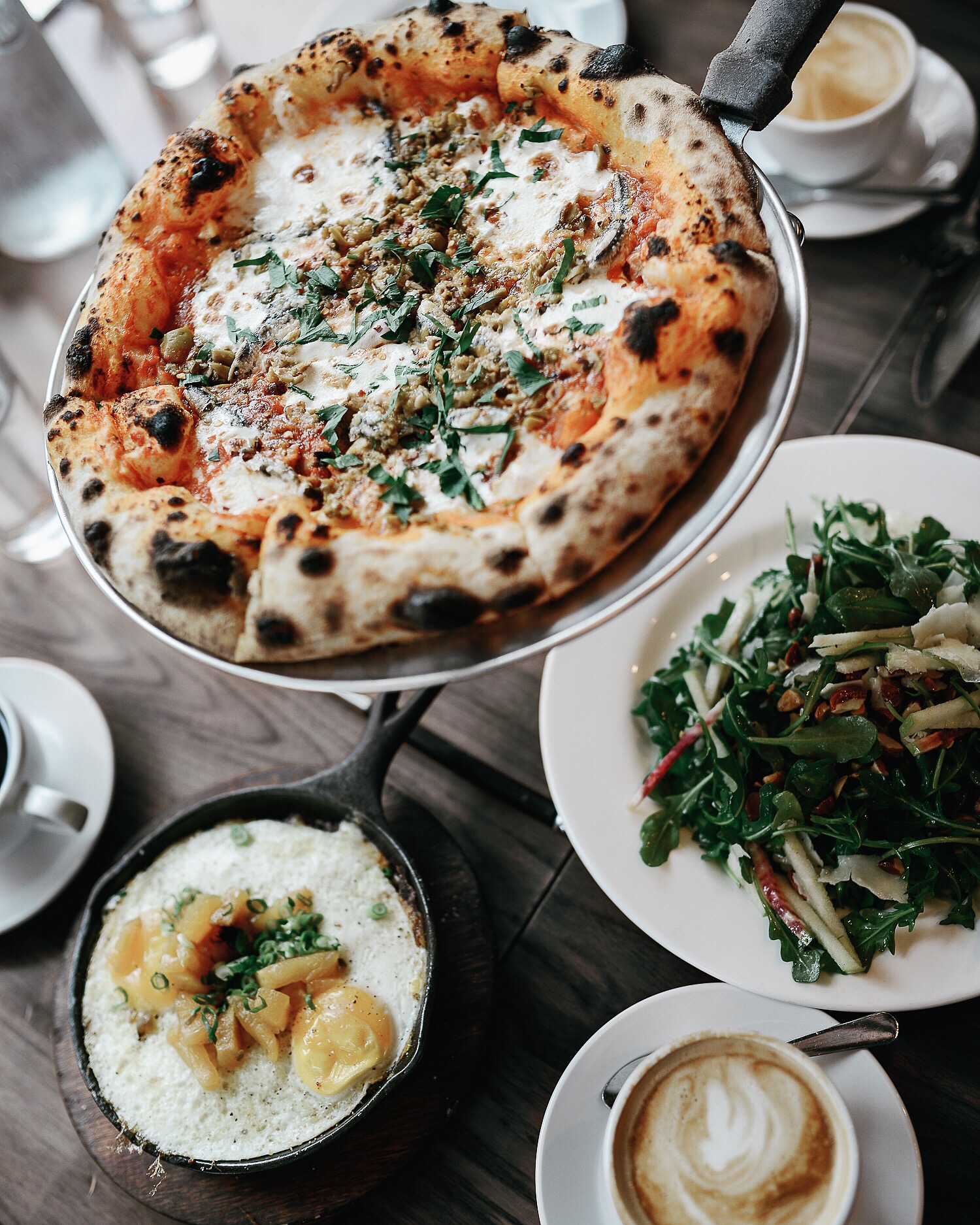 pizza, coffee, brunch, egg lover, area 4, boston food